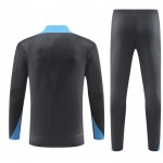 Dječji Tottenham Hotspur Sweatshirt Za Trening Četvrt-Zip 2024-25 Crna